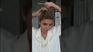 Universal one-minute hairstyle (messy bun) #hairstyle #hairtutorial #hair #style #lifehacks