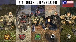 all JOKES translation - STALKER Shadow of Chernobyl