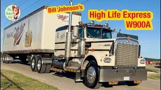 Living the High Life: Bill Johnson's "High Life Express" W900A Truck Tour