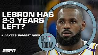 When will LeBron RETIRE?  'At best 2-3 years playing at a high level' ️ - Danny Green | NBA Today