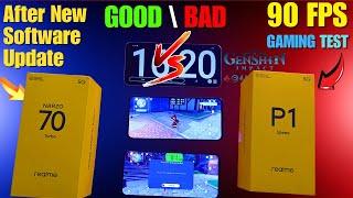 Realme Narzo 70 Turbo Vs Realme P1 Speed Genshin impact Gaming Test - Don't Buy Before Watching it !