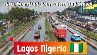 LAGOS NIGERIA  MAINLAND TOUR - OSHODI, IKEJA, EBUTE METTA AND MARYLAND