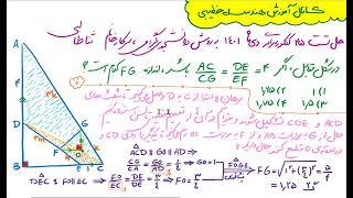 حل سختترین سوال هندسه پایه کنکور دیماه 1401، رضا شریف خطیبی، مهندس ثنا طالبی