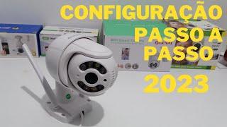 como CONFIGURAR camera dome ip wifi, app icsee [completo]