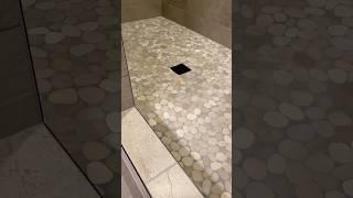 Shower Floor Pitch Test #tile #diy #construction #homeimprovement