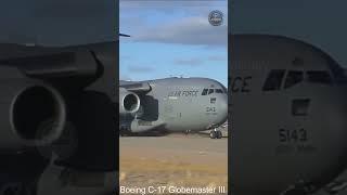 Boeing C-17 Globemaster III — американский военно-транспортный самолёт. #shortsyoutube