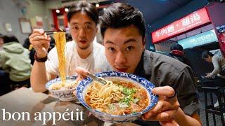 The Best Beef Noodle Spot in Taiwan Will Make Your Mouth Water | Street Eats | Bon Appétit