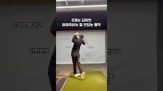 프로는 되지만 아마추어는 잘 안되는 동작 #골프 #골프스윙 #골프레슨 #골프연습 #golf