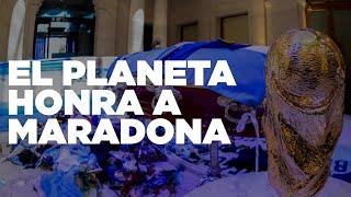 EL PLANETA HONRA A DIEGO MARADONA - TFN