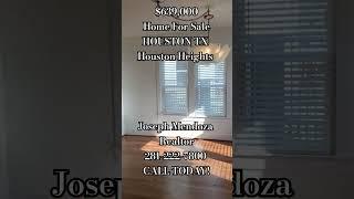 #Houstonheightshomeforsale #homeforsale #houstontxhomeforsale #forsale #realtor