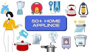 Household Devices Equipment Vocabulary in English | Home Appliances Names in English