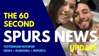 THE 60 SECOND SPURS NEWS UPDATE Bentancur's Message, Postecoglou, Bergvall, Kinský, Transfer Targets