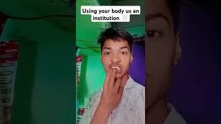 Squid game song on teeth  #youtubeshorts #trending #viralvideo #trend #shorts