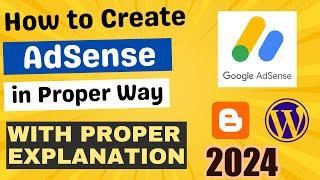 How to Apply for AdSense Account | Create Google AdSense Account in Proper Way (2025)