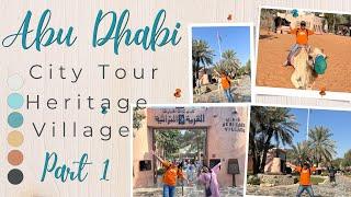 ABU DHABI CITY TOUR/Heritage Village #abudhabi #pinoyabroad  #travelvlog #tourism #tourist #village