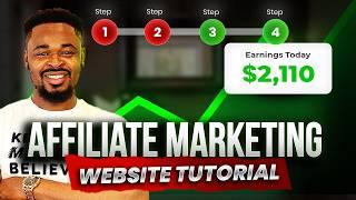 How To Build $1000+/Month Affiliate Marketing Website For FREE (Make Passive Income Online)