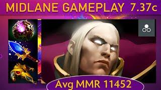  7.37c Invoker |K+A-D - 25 KP - 78%| Mid Gameplay - Dota 2 Top MMR