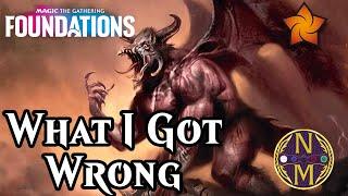 10 Cards I was WRONG About in Foundations | Magic: the Gathering