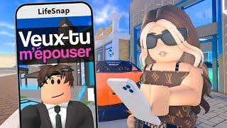 MA VIE DE RÊVE SUR SNAPCHAT ROBLOX