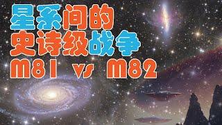 星系间的史诗级战争  M81 VS M82