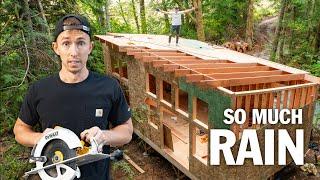 Framing Tiny Home Roof Before the Rainy Season... I Failed