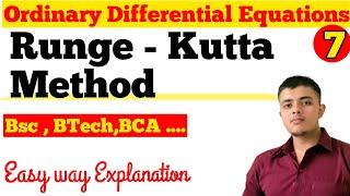 Runge kutta method  ordinary differential equation lec 7 | Runge kutta method