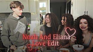 Eliana and Noah Love Edit From The Kalogeras Sister Video! ️