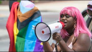 Black Lives Matter rally in Belleville, Illinois