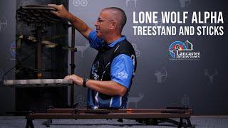 Lone Wolf Alpha Tree Stand and Climbing Sticks | LancasterArchery.com