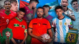 المغرب VS الأرجنتين | maroc VS argentine على طريقتنا 