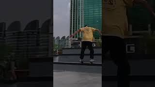 Kieron Brodie  at the new Ampang Skatepark