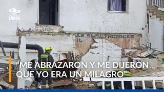 Habla sobreviviente de explosión de una caldera en El Colegio, Cundinamarca