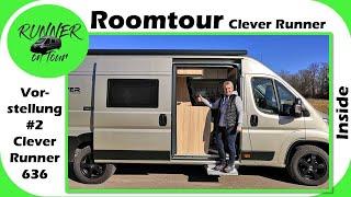 Clever Runner Roomtour | INSIDE | Vorstellung unseres Clever Runner 636 | Kastenwagen | Wohnmobil