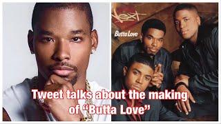 Tweet from R&B Group "NEXT" talks about the making of "Butta Love" @NextVEVO