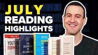 The 5 Books I Read In July 2022! What Did You Read?