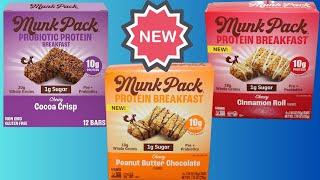 Munk Pack Probiotic Protein Breakfast: Cocoa Crisp, Peanut Butter Chocolate & Cinnamon Roll Review