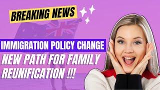 Breaking News: Immigration Policy Change | New Path for Family Reunification | #immigrationpolicy