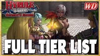 Hyrule Warriors: Definitive Edition - FULL TIER LIST