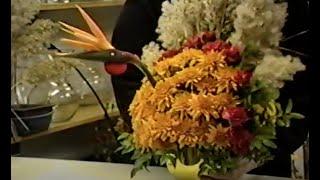 From the Archives, 1998 - How to Make a Floral Turkey Centerpiece