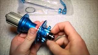 Unboxing of a Novatc 4in1 rear hub D772SB