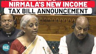 Budget 2025: New Income Tax Bill Announcement By FM Nirmala | PM Modi | Middle Class