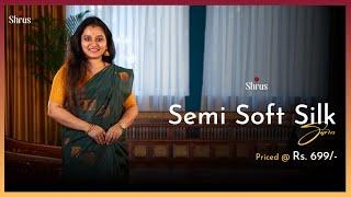 Semi Soft Sarees @ Rs,699/- Only | Shrus | Shop Online @ www.shrus.com | 05 Nov'4