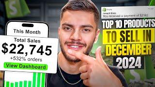 TOP 5 Products to Sell in December 2024 | DROPSHIPPING SHOPIFY