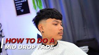  Mid Drop Fade Tutorial | Step-by-Step Guide | Beginner Friendly 