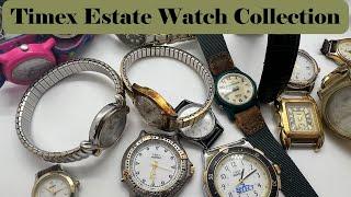 Timex Estate Sale Watch Collection | Cool Models from the 80s and 90s Q Indiglo and Expedition