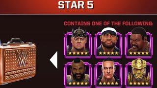 WWE Mayhem - 5 Star Lootcase Opening