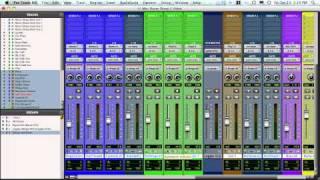 Bring Down Overall Faders and Volume in Pro Tools