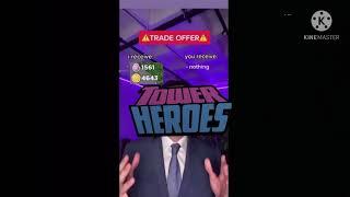 Tower heroes in a nutshell