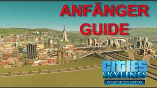 ANFÄNGER TIPPS  Cities Skylines Ps4 Tutorial  0-2000 Einwohner