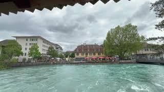 Thun, Switzerland - Muhleschleuse covered bridge